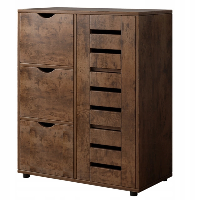 Cassettiera, marrone 30x60x80 cm