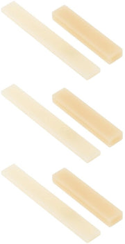 Set di 3 Mozzetti per Chitarra in Osso di Manzo Non Trattato