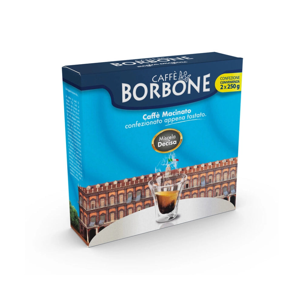 Borbone caffe macinato miscela decisa 3 bipack da 2x250 grammi ciascuno