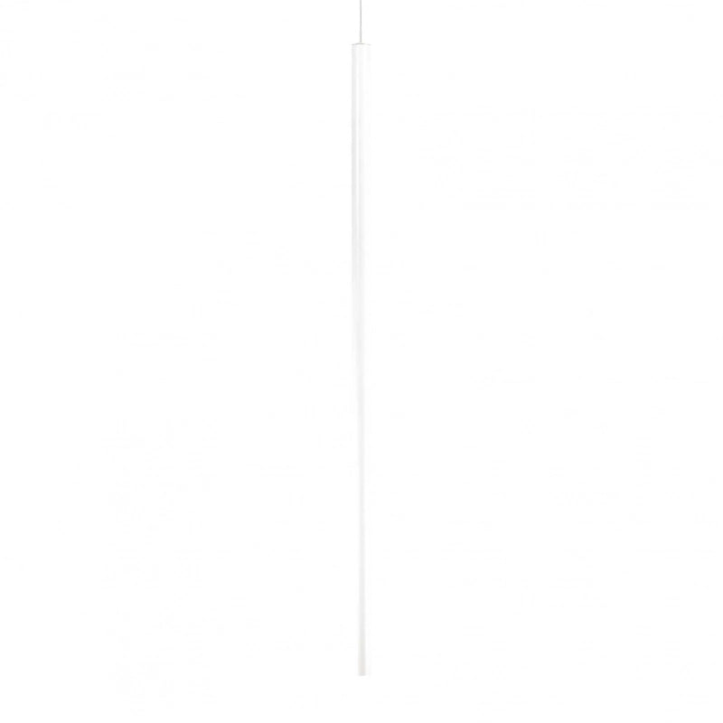 Lampada A Sospensione Ultrathin Sp D100 Round On-Off Bianco Ideal-Lux