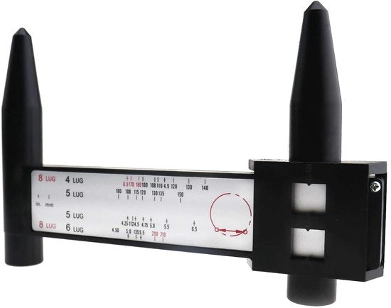 Strumento di misurazione portatile - PCD Gauge - Misurazione rapida - Dimensioni 17,5x11,7x1,6 cm - Misuratore di diametri