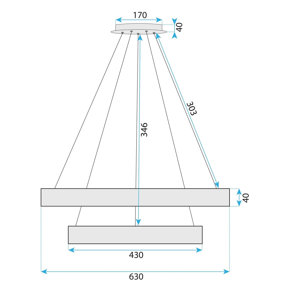 Lampada Led G046-2cp Chrome