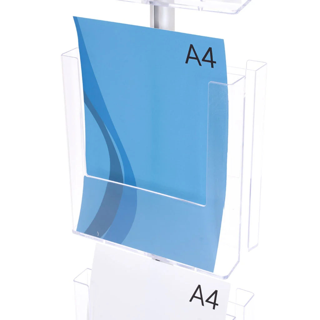 Porta depliant espositore formato A4 - Monofacciale