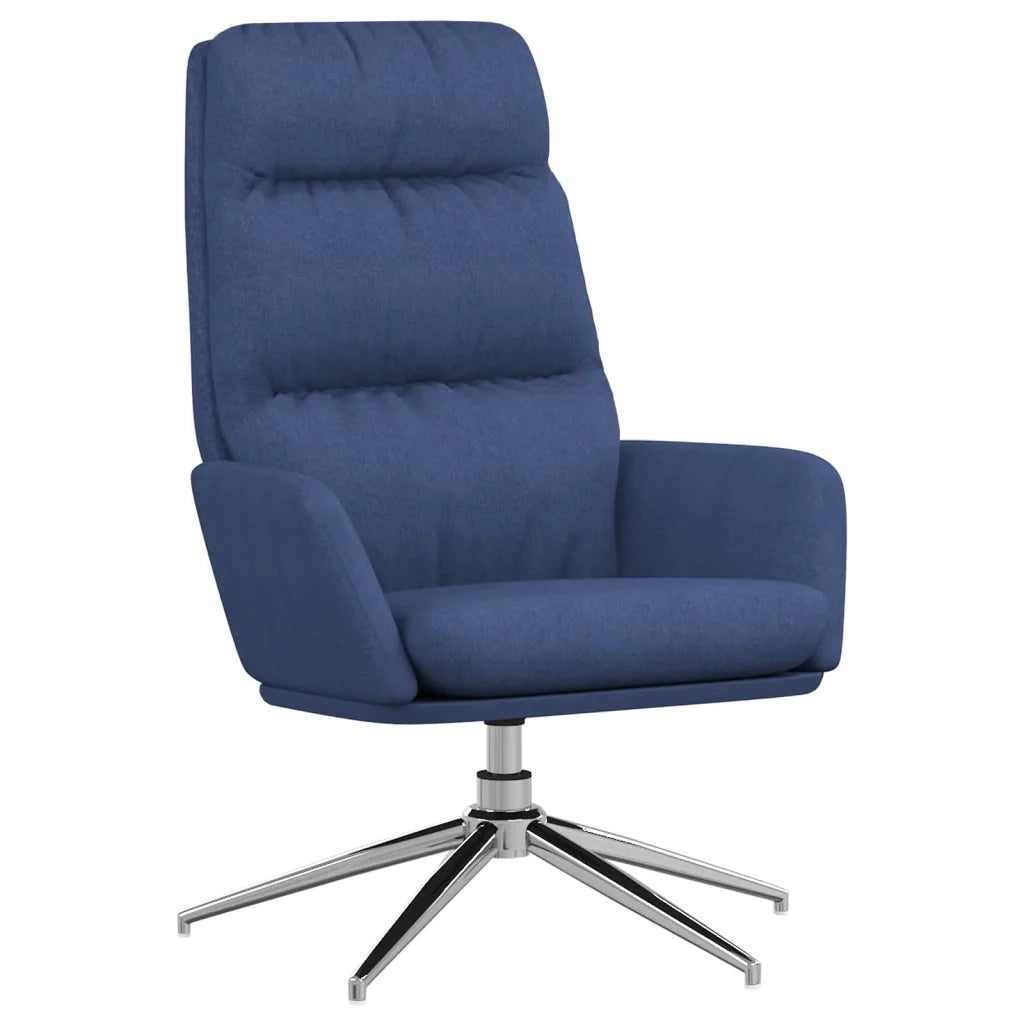 Sedia Relax Blu in Tessuto 341134