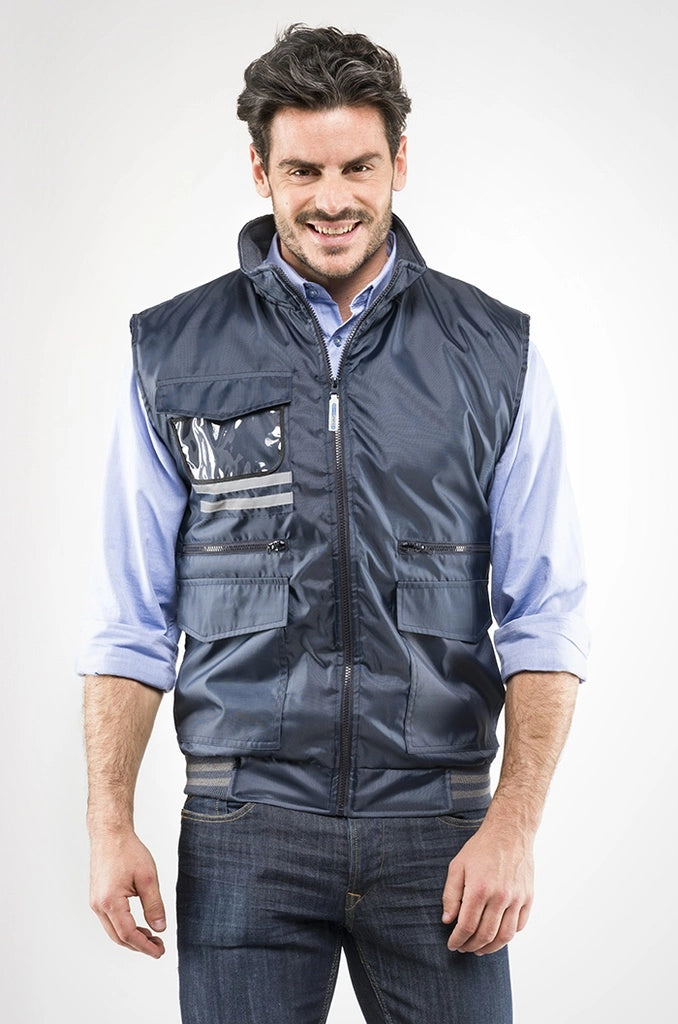 GILET IMBOTTITO 'MASTER SLOW' taglia XXL - blu navy  - SOTTOZERO