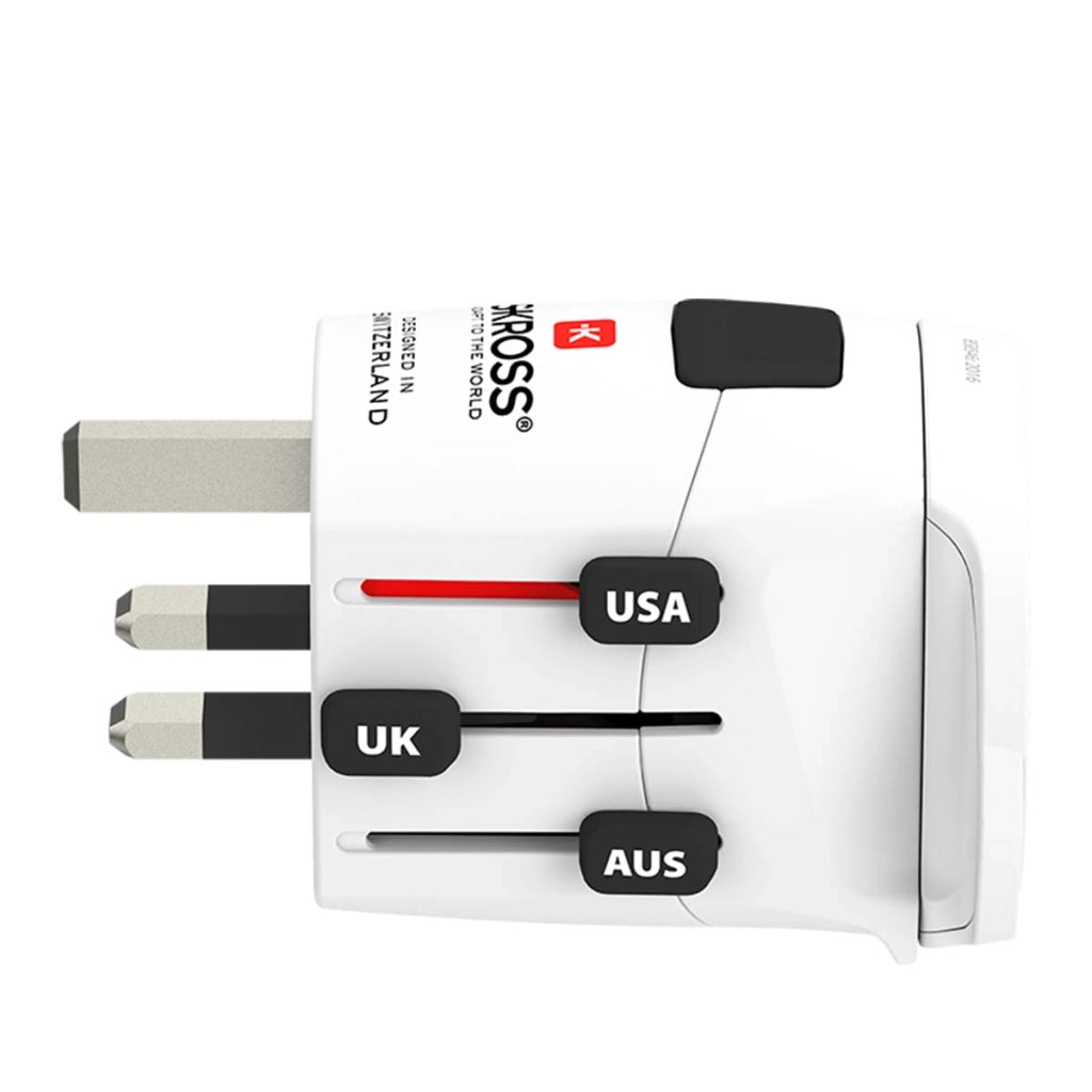 Adattatore da viaggio Pro World prese universali Bianco Skross