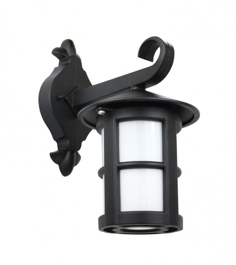 Applique esterna down E27 nera IP43 SU-MA Cordoba K3012