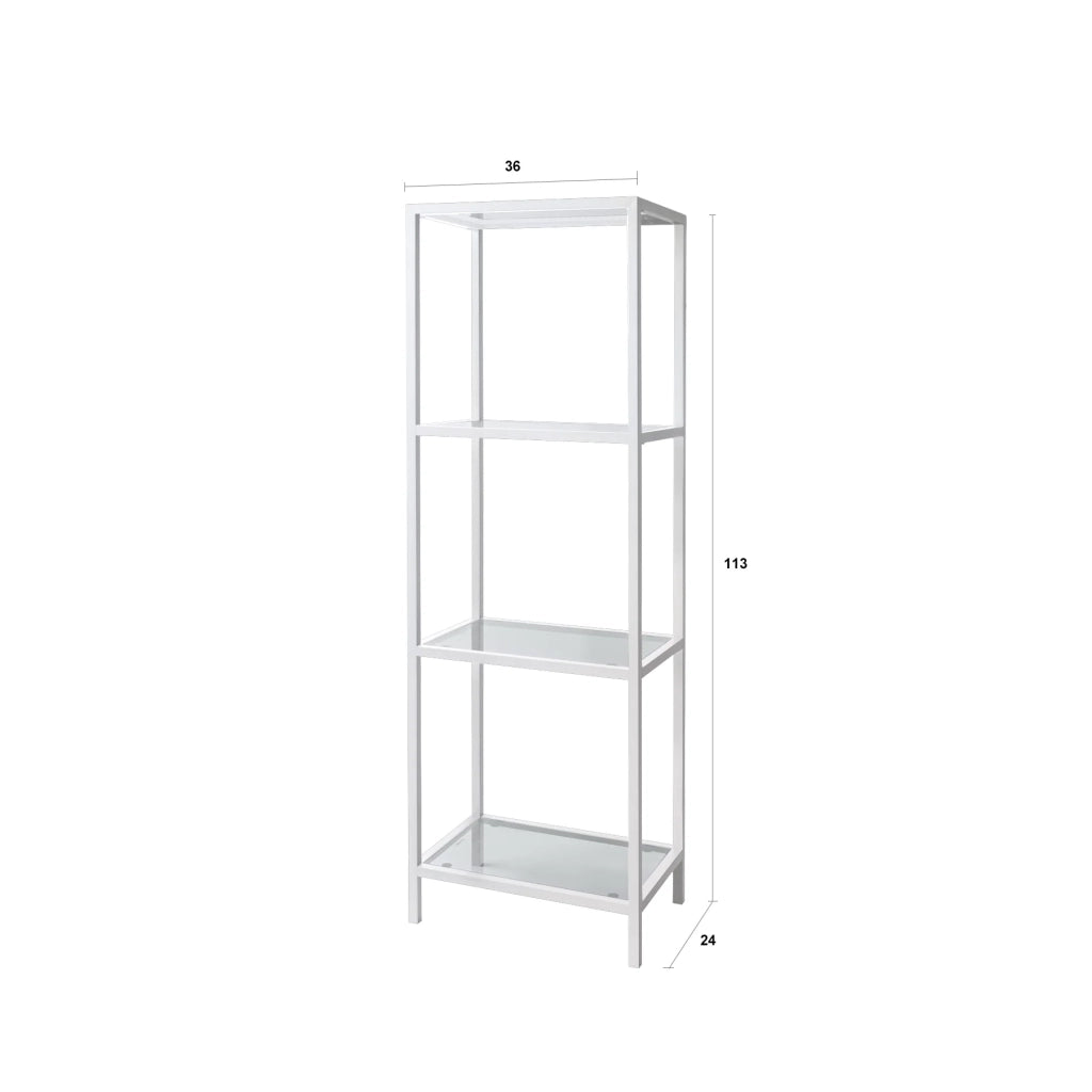 Scaffale KEN bianco