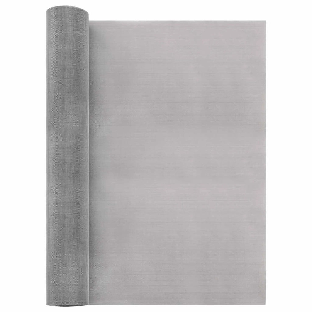 Rete per schermatura 40 x 500 cm 60 Mesh Argento 42039566