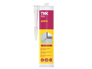 SILICONE SIGILLANTE ACRILICO VERNICIABILE SEAL ACRYL- - ml.300 grigio - 6 pezzi TKK