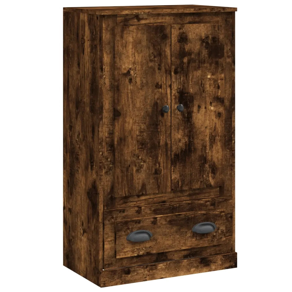 Credenza Rovere Fumo 60x35,5x103,5 cm in Legno Multistrato 816301