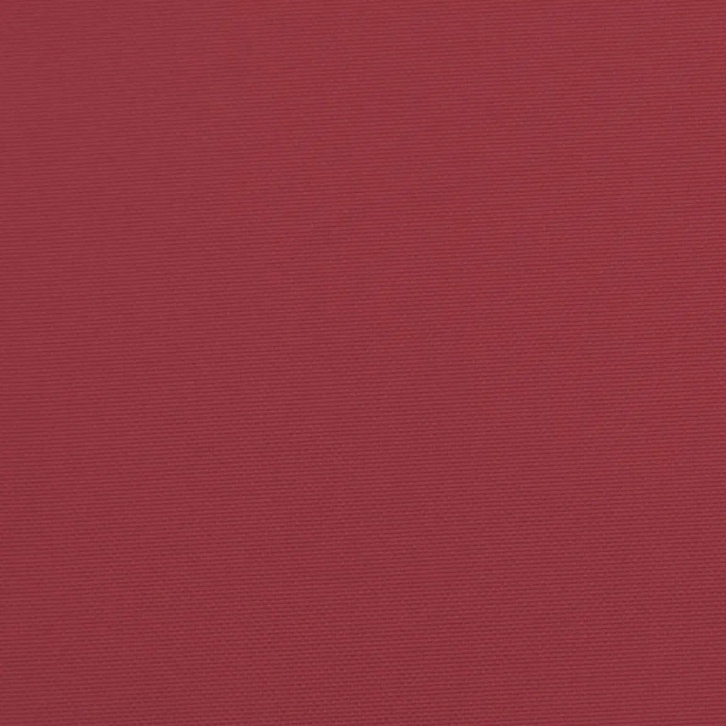 Cuscino per Pallet Rosso Vino 120x40x12 cm in Tessuto 360632
