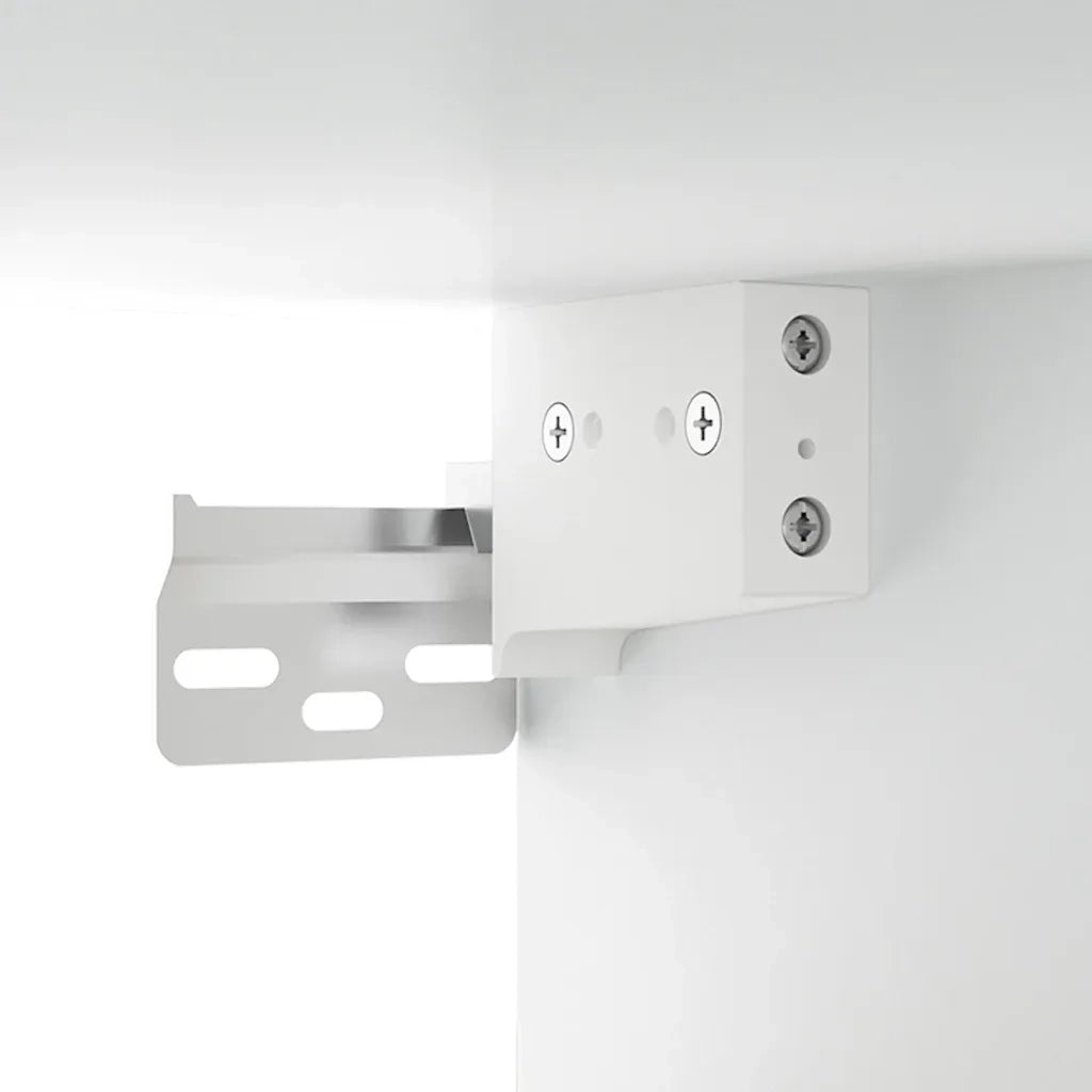 Mobili Parete 2 pz Bianco 80x35x36,5cm Legno Multistrato 3115644