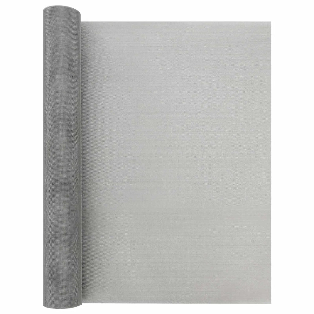 Rete per schermatura 60 x 2000 cm 30 Mesh Argento 42039553
