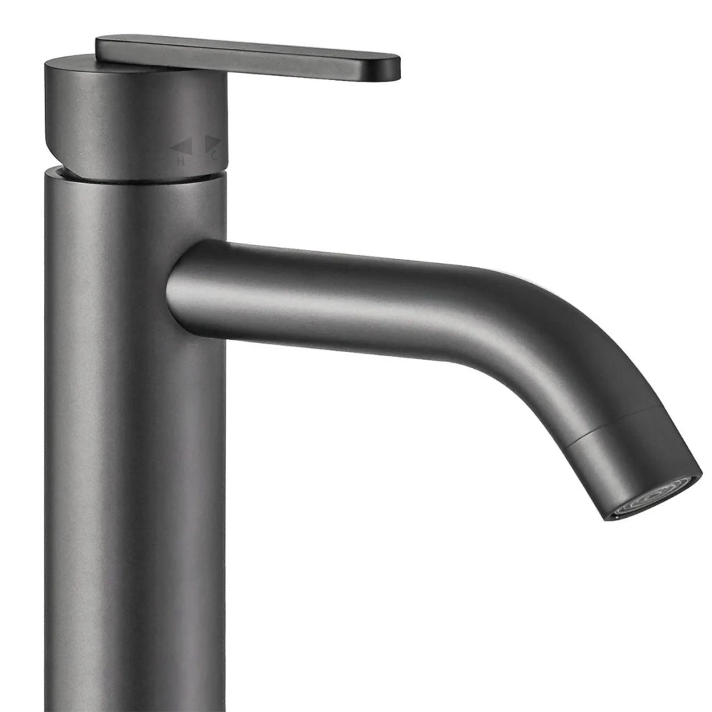 Rubinetto Da Bagno Rea Ontario Gun Grey