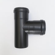 Raccordo a t 90° braga mf codino f nero pellet da 100mm