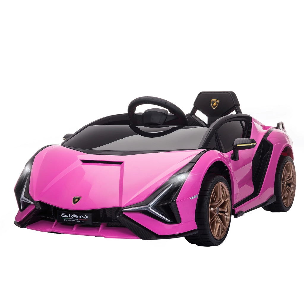 Auto elettrica per bambini ¨C Minimal ¨C Rosa
