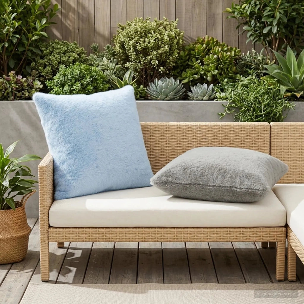 Federa 2 pz HEERLEN Azzurro 65 x 65 cm 913147