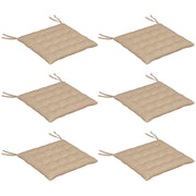 Cuscini per Sedie ¨C Zephmum ¨C Caqui 40x40 cm 6 pezzi