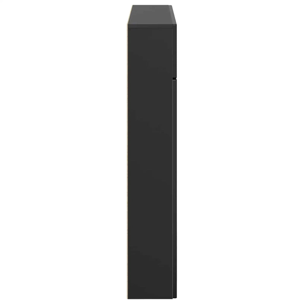 Cornice per camino Nero 102 x 18 x 100,5 cm 8006607