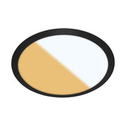Plafoniera Moderna Bara Plastica Nero Led Integrato 21W 3000,4000K