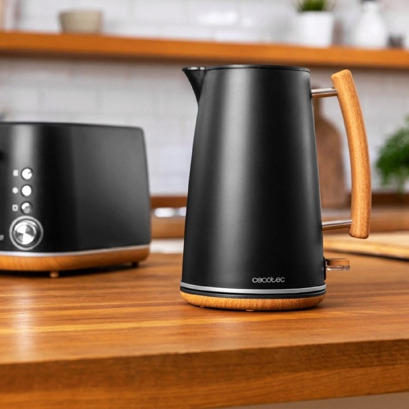 CECOTEC 01479 - Bollitore ThermoSense 400 Black Woody