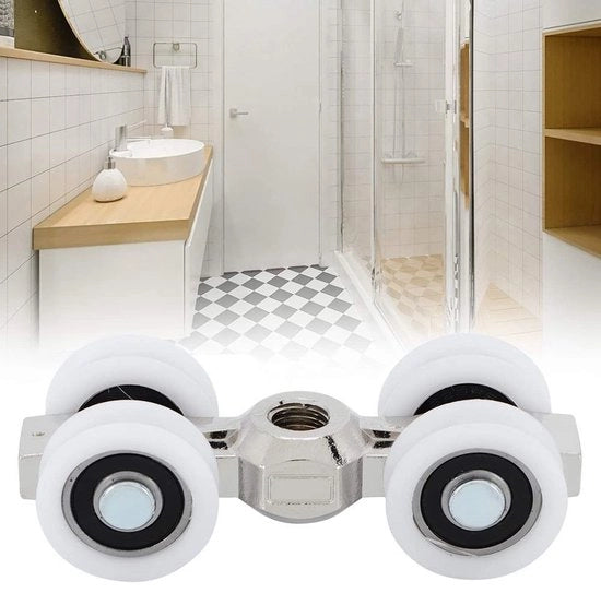 Porta Scorrevole con 4 Ruote e Materiale Stomma-POM