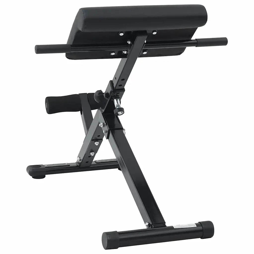 Panca per iperestensioni Nero 101 x 70 x 71 cm