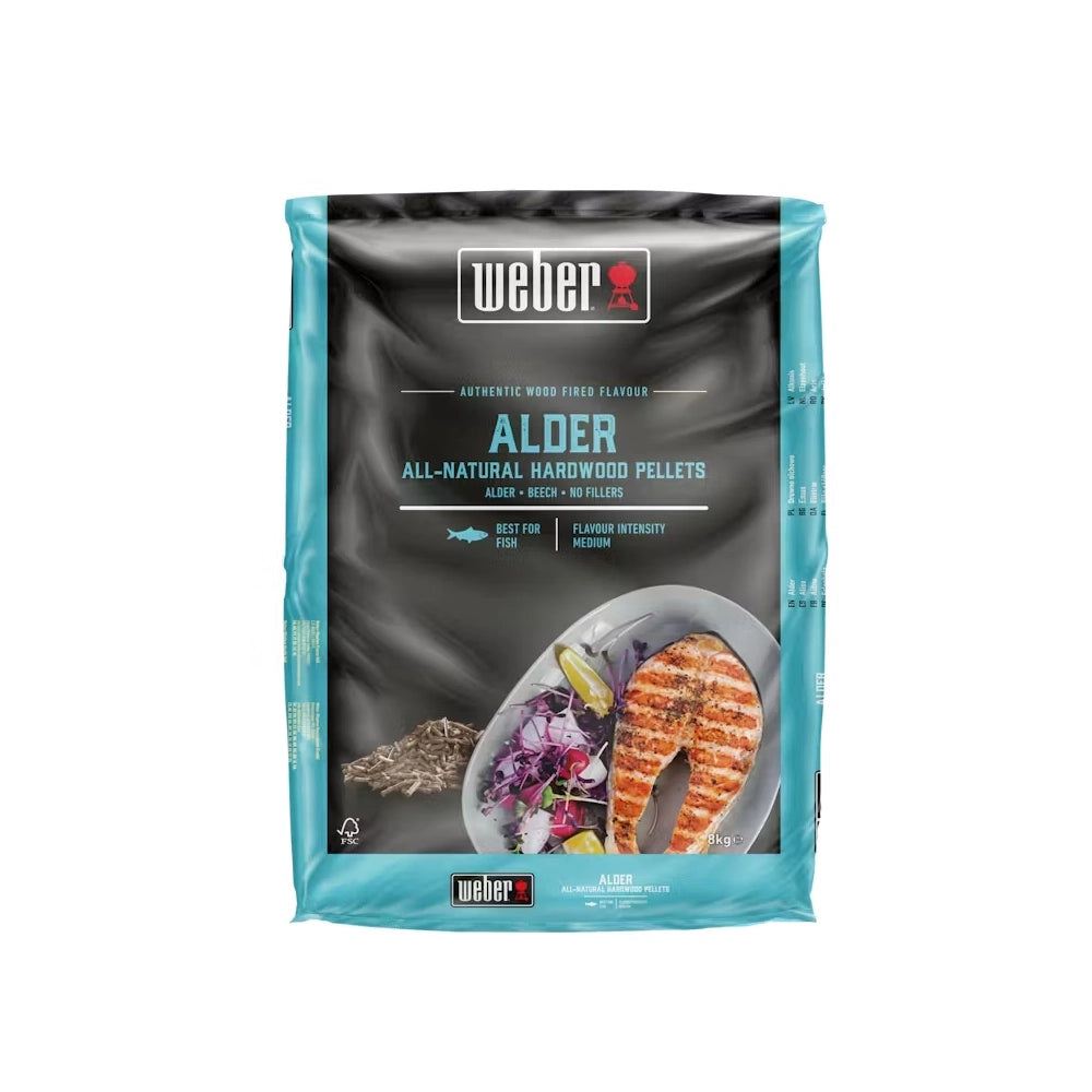 Pellet Weber per Barbecue 100% Legno di Quercia