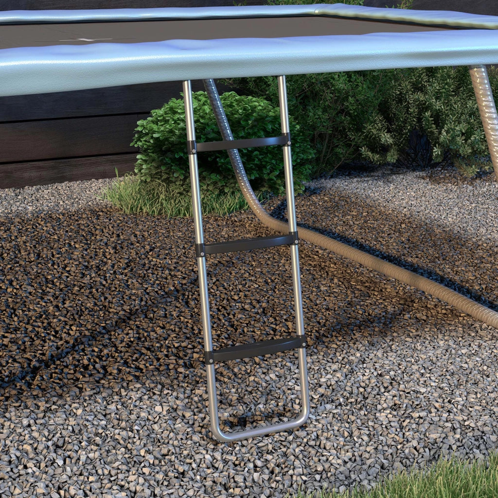 Scala per Trampolino ¨C Minimal ¨C Argento 110x32 cm