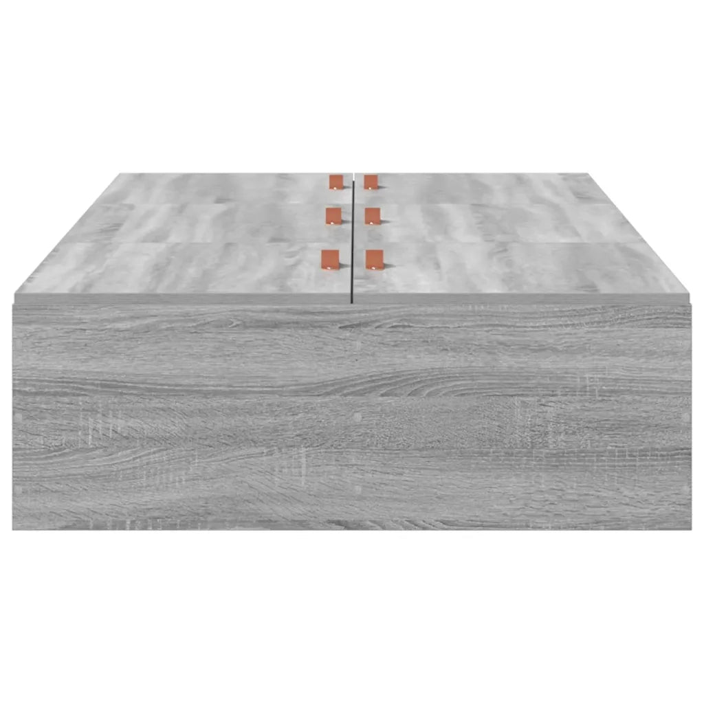 Struttura letto con contenitore Grigio Sonoma 80 x 200 cm 3335338