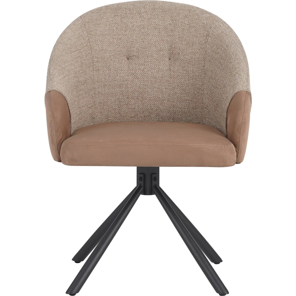 Sedia TONIR (marrone + beige)