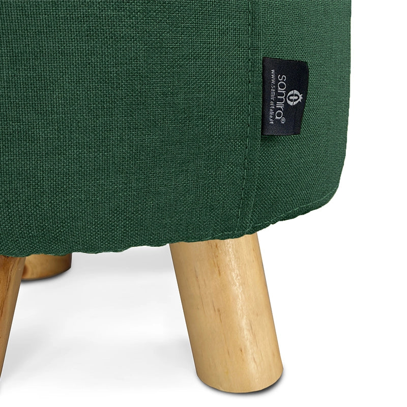 Pouf divano, pouf poggiapiedi verde abete – Nemo - SG38NEPL