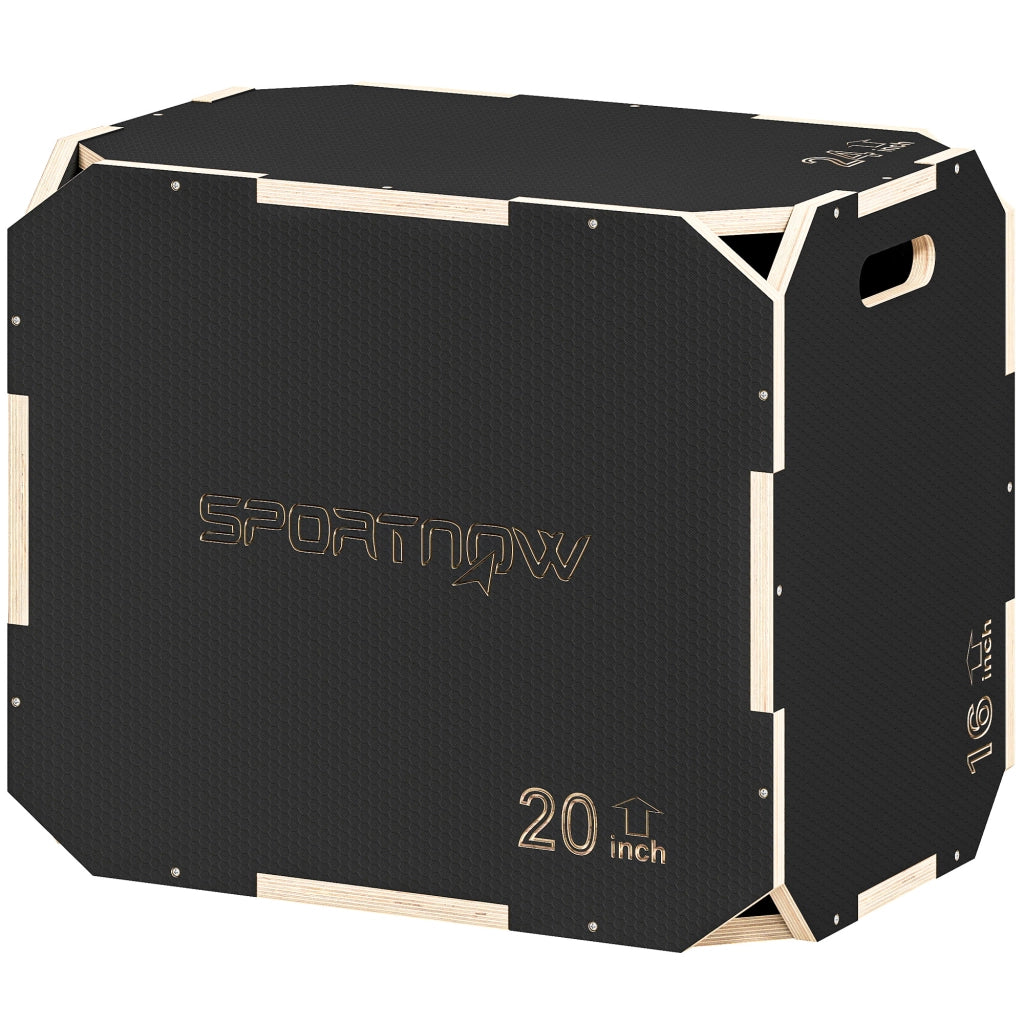 Box per allenamento 3 in 1 ¨C Minimal ¨C Legno, nero