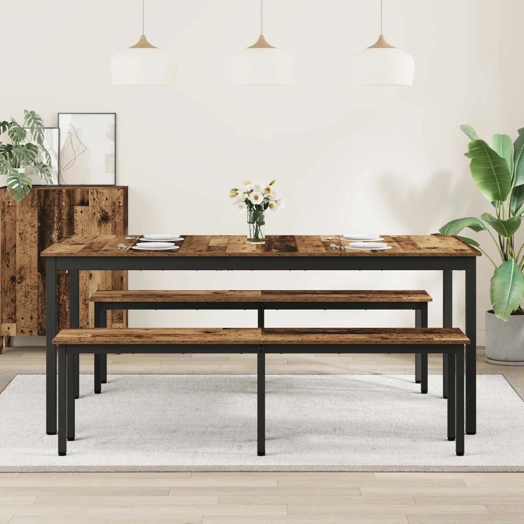 Tavoli da pranzo 2 pcs 180 x 90 x 75 cm Legno multistrato 3415382