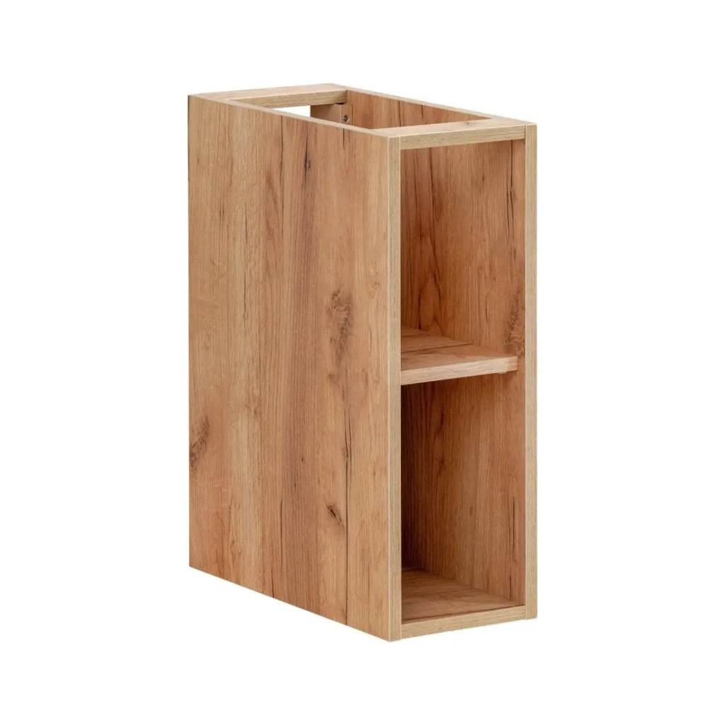 Accessorio da parete NALYA 57 cm – Rovere chiaro – Complemento sospeso per mobile lavabo