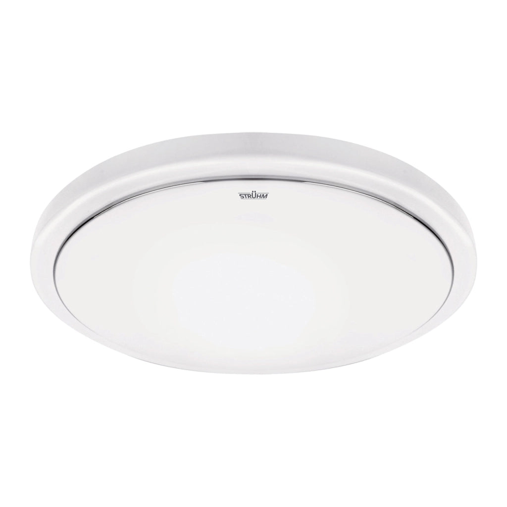 Plafoniera bagno Struhm SOLA tonda bianca 33cm 24W