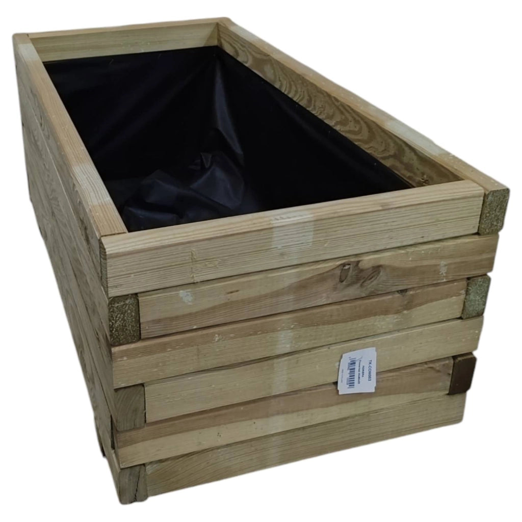 FIORIERA IN LEGNO 40x100x33 cm.