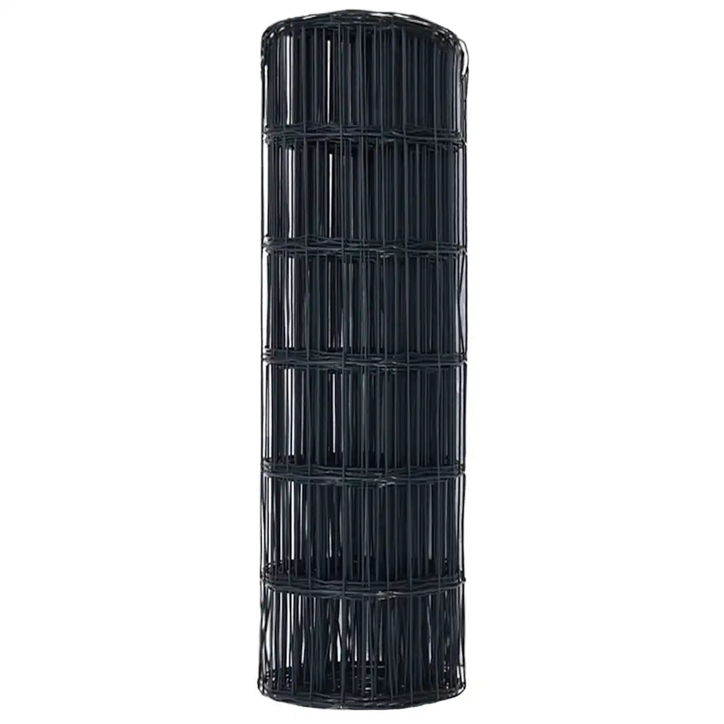 Recinzione Euro Grigio 0,6 x 25 m Ferro rivestito in PVC 42004547