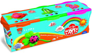 DIDÒ TRIS PONGO SET BARATTOLI ARANCIONE VERDE E ROSA 3 X 220 GR