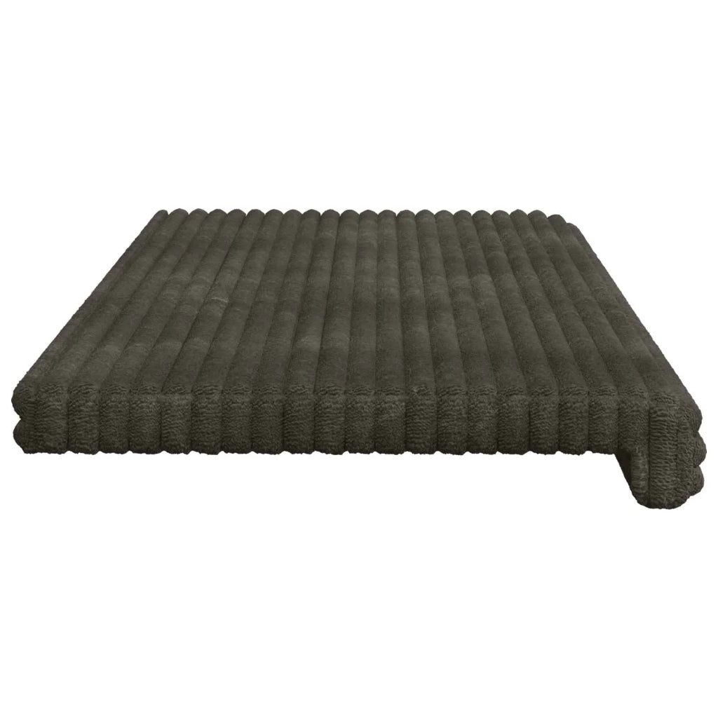 Cuscino per panchina Corduroy Morbido Antracite 42043376