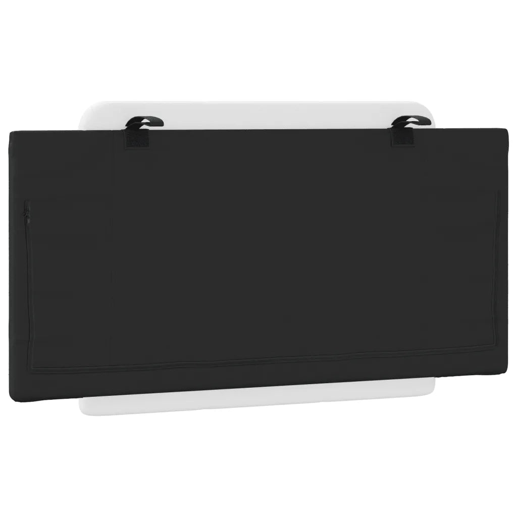 Cuscino Testiera Zadar Nero e Bianco 100 cm in Similpelle 374848