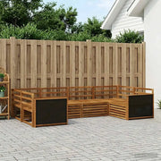 Set di divani da esterno 6 pcs Naturale 3383762