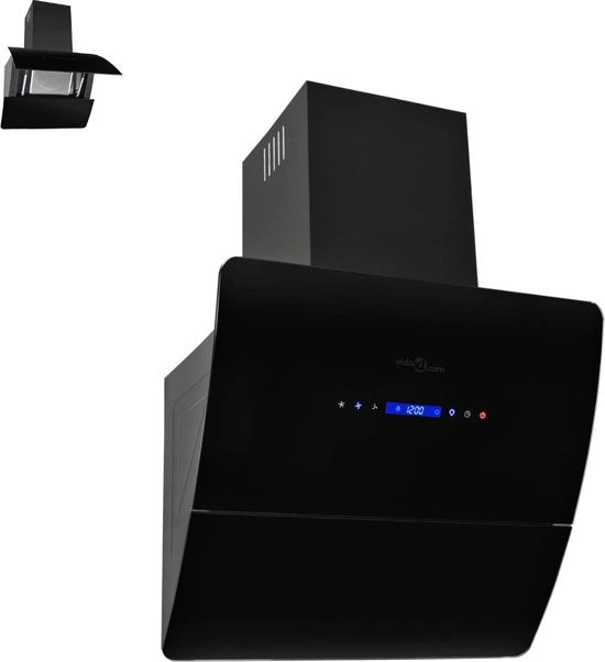 Soffiante a soffitto - 60 cm - Ospedale - Soffianti a soffitto - Con filtro a carbone - Inclinato - Nero