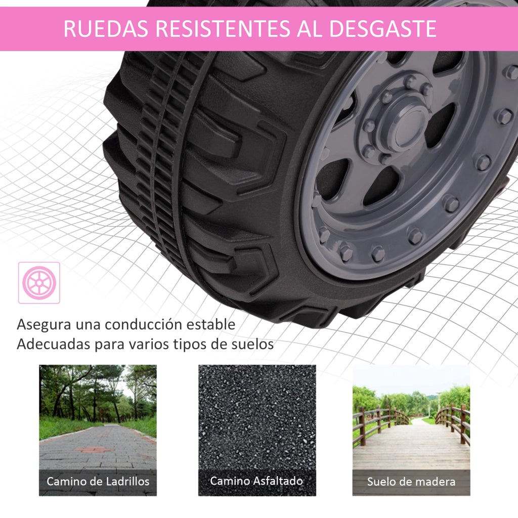 Quad elettrico per bambini ¨C Minimal ¨C rosa 70x42x45 cm