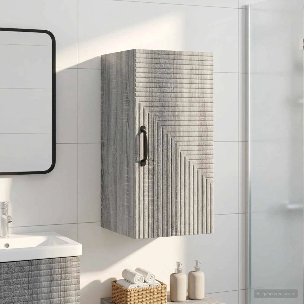Armadio da bagno a muro HAARLEM Sonoma grigio 30 x 31 x 59 cm 896811