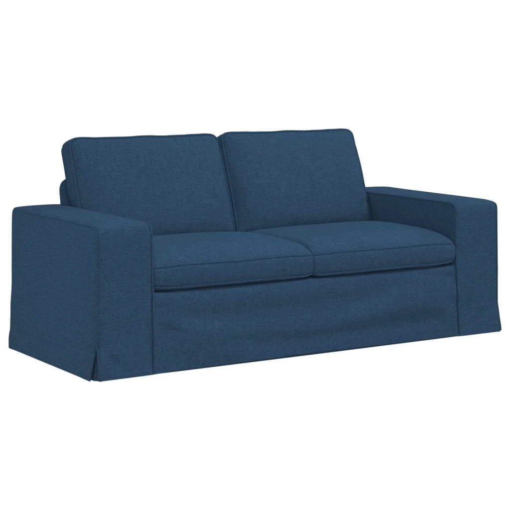 Set di divani 2 pcs Blu 182 x 80 x 82 cm Tessuto 3407550