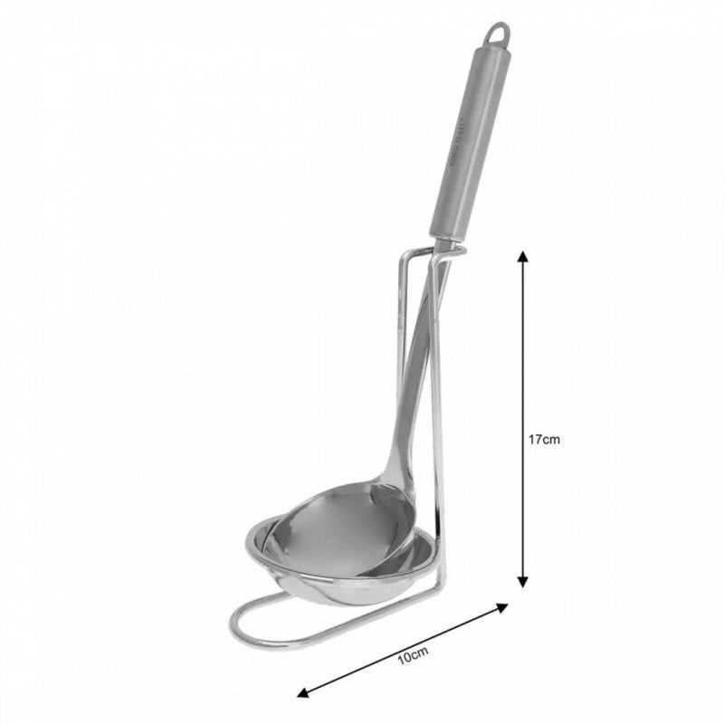 Supporto per cucchiaio girevole in acciaio inossidabile Kinghoff KH-4039, lavabile in lavastoviglie