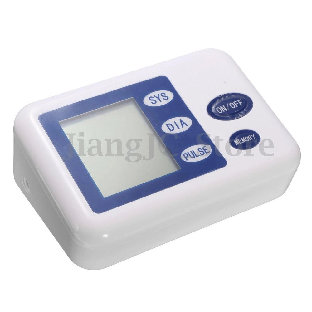 Trade Shop - Misuratore Pressione Automatico Digitale Sfigmomanometro Battito Cardiaco -