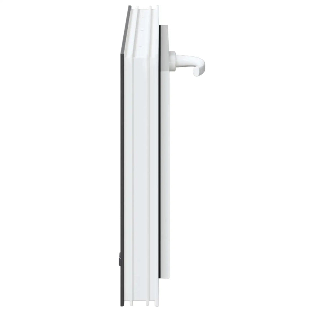 Finestra per Soffitta RISOR 60 x 40 cm PVC e Vetro Antracite 42047345